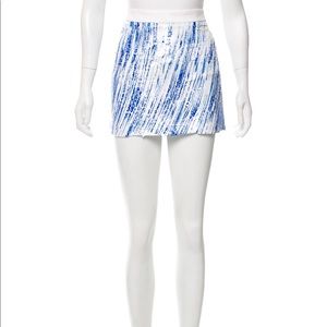 NWT $835 Kenzo • Skirt • Sequins • White Blue • Paris • 40 • 8/10 US